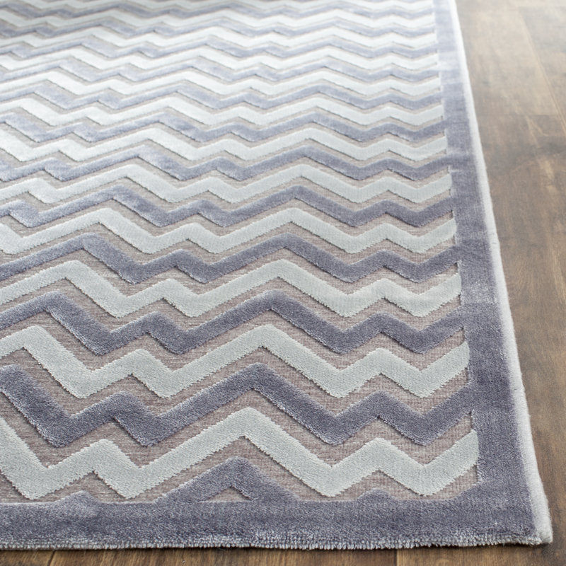 Drew Performance Chevron Rug, Rectangle 2'3" x 4'
