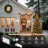 99ft Classic LED Twinkle String Lights Outdoor for Patio, 300 Count Mini Tips, Plug In-1929207937