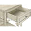 Table d'appoint, table de bout, table d'appoint, 2 niveaux, chambre à coucher, table de chevet, lampe, tiroir de rangement, placage blanc antique, transitionnel-1671272926