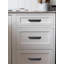 Paquet de 5 poignées à tiroirs pour armoires avec design moderne et quincaillerie durable pour la cuisine et les meubles-113298067-113298072