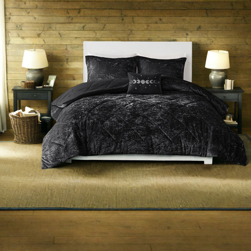 Ensembles de literie luxueux, grand velours de polyester pour maison moderne