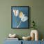 FLORAL Series CL - reproduction encadrée de qualité supérieure - prête à être accrochée - aucun clou requis-1221491976-1221491974