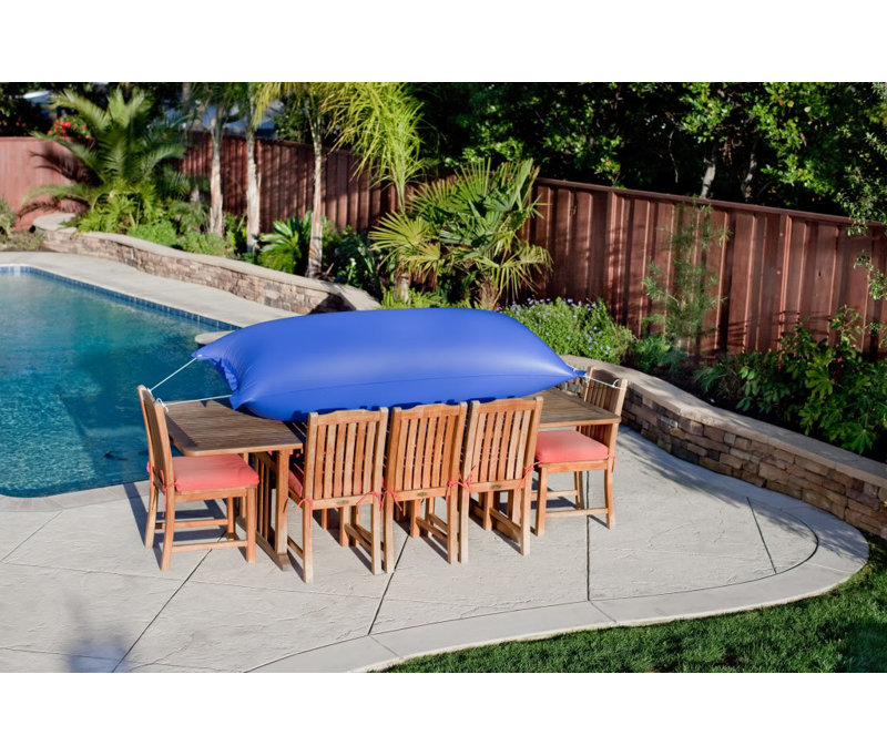 Outdoor Patio Dining Set Cover, 127" L x 84" W x 29" H