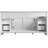 Concord 61 Inch Bathroom Vanity with Cultured Marble Top, Assembled, White
