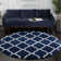 Ariauna Hudson Shag Performance Geometric Rug