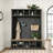 78''H Hall Tree with Wide Storage Seating Bench-875651517