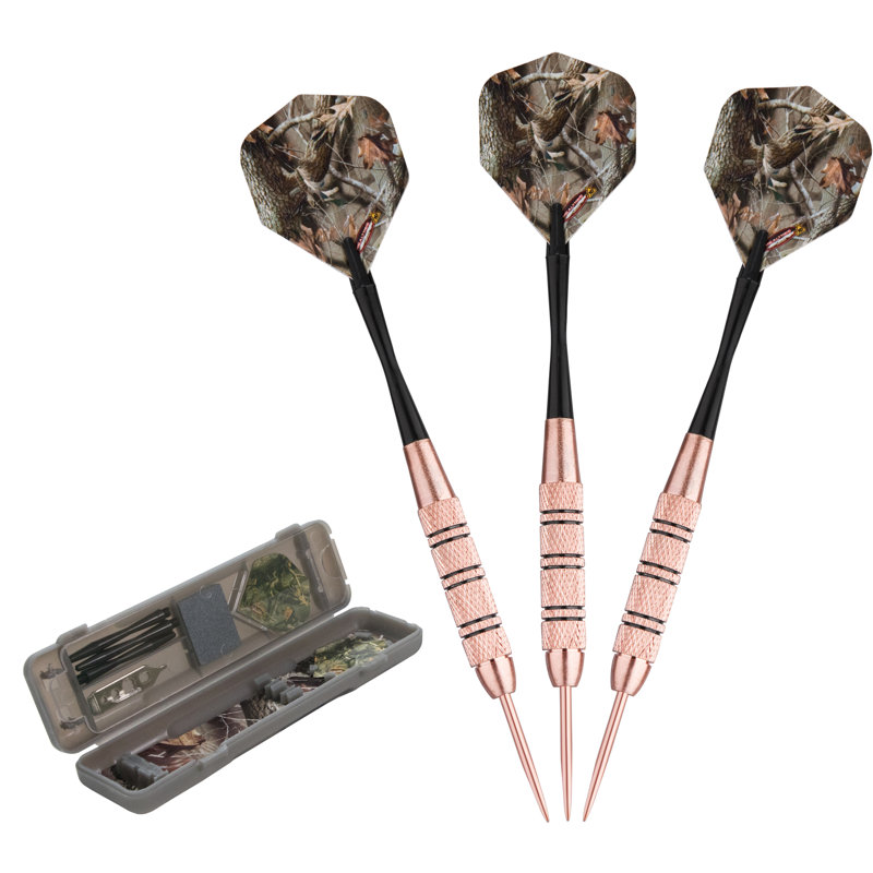 Fléchettes en bois franc realtree, L 10 po x l 9 po
