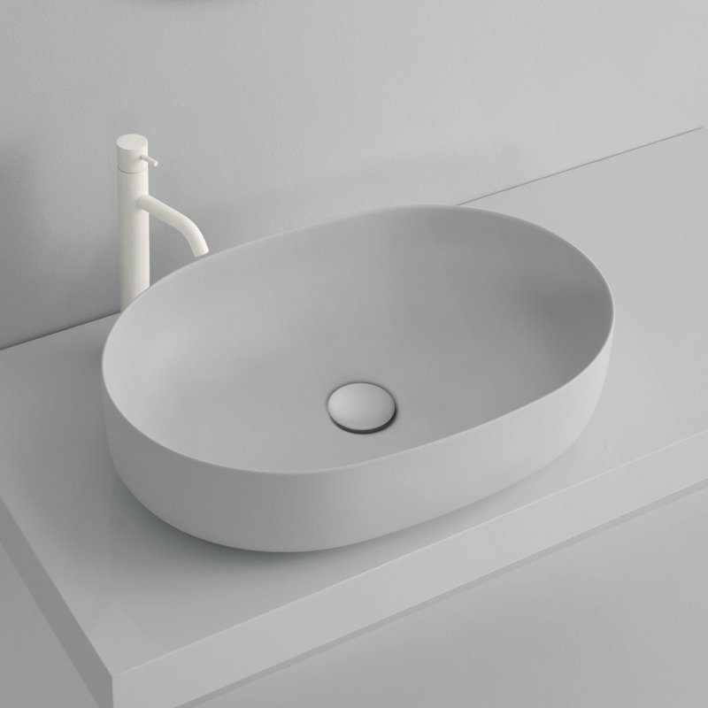 Nolita 23.6'' L Bathroom Sink, Glossy White