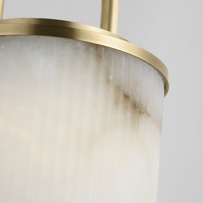 Tawa Alabaster Accent Rechargeable Table Lamp