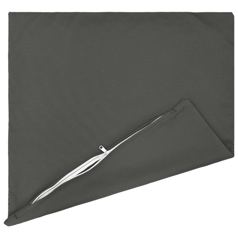 Anthracite Cushion Cover, Anthracite, Square 45cm