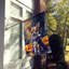 Drapeau de chiot Halloween House-113107313