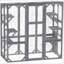 Enclos pour animaux de compagnie, grand lit en bois