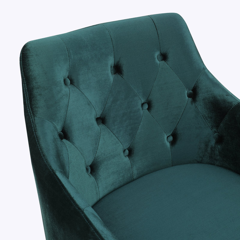 Fauteuil Jaray, Velours vert