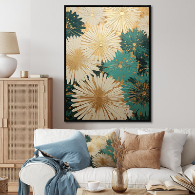 Une douche de feux d'artifice sur toile