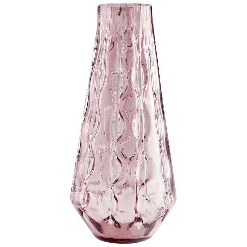 Geneva Glass Table Vase, 17.5" H x 8" W x 8" D