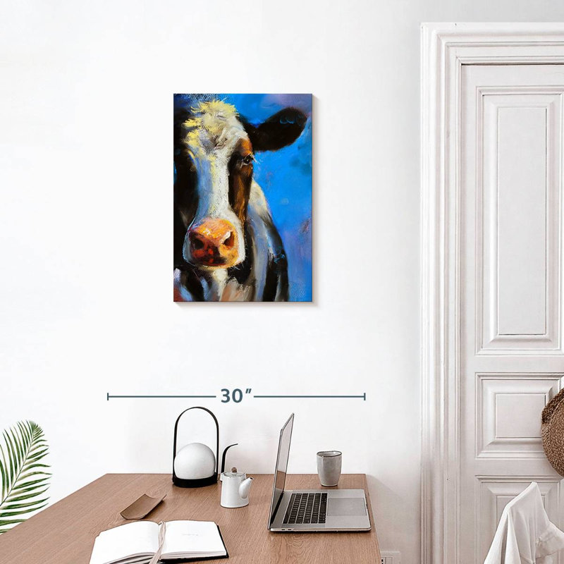 Brampt Cow Face, 24" H x 16" W