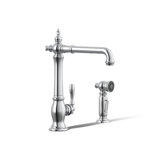 Artifacts® Single Handle Kitchen Sink Faucet with Accessories