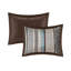 Quilt - 5 Piece With Geometric And Details Soft Fabric Pillows Motifs Comfy Fill-118742721-118742723