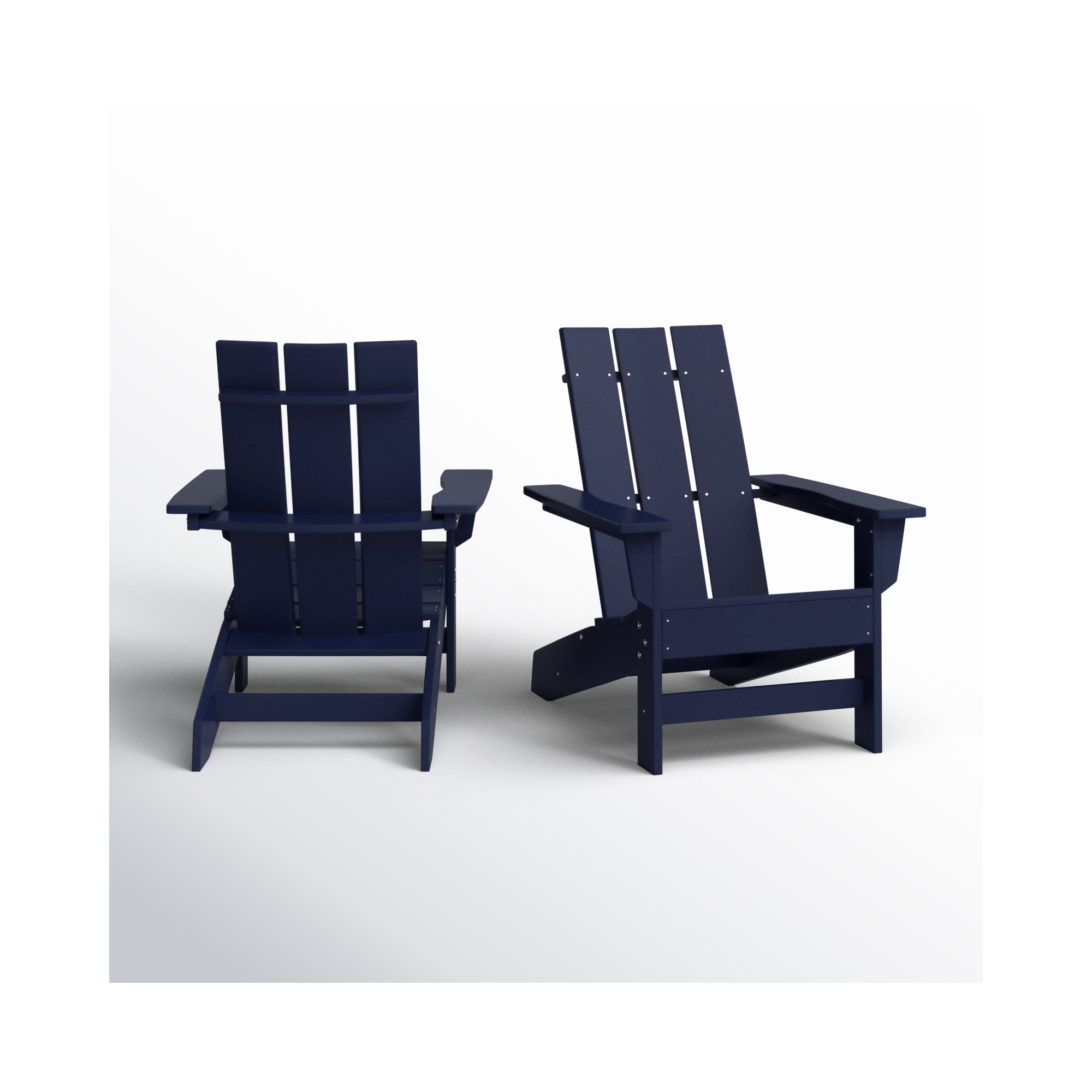 Ratcliff Outdoor Adirondack Set, Navy
