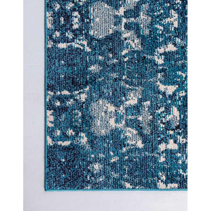 Abstract Indoor Rug, Rectangle 4'1" x 6'1"