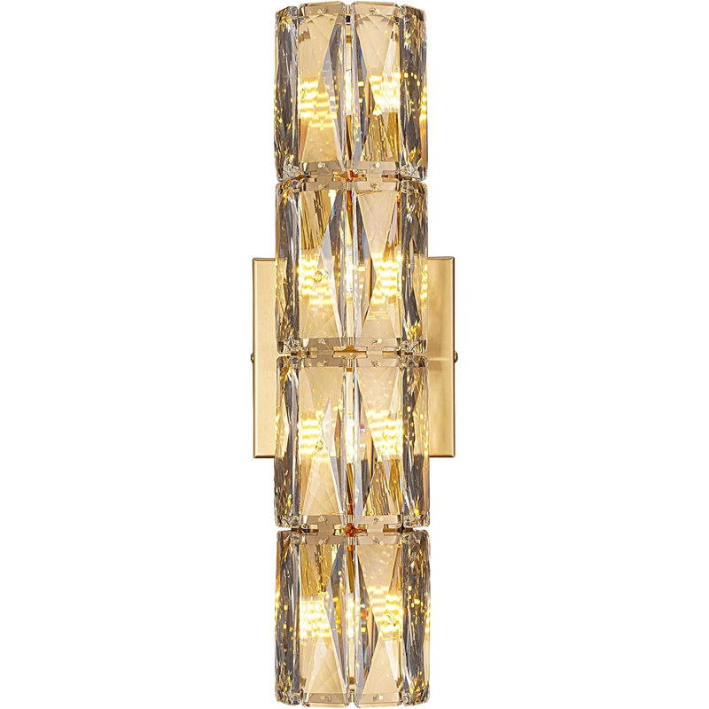 Lakiara Corner Wall Light, Gold