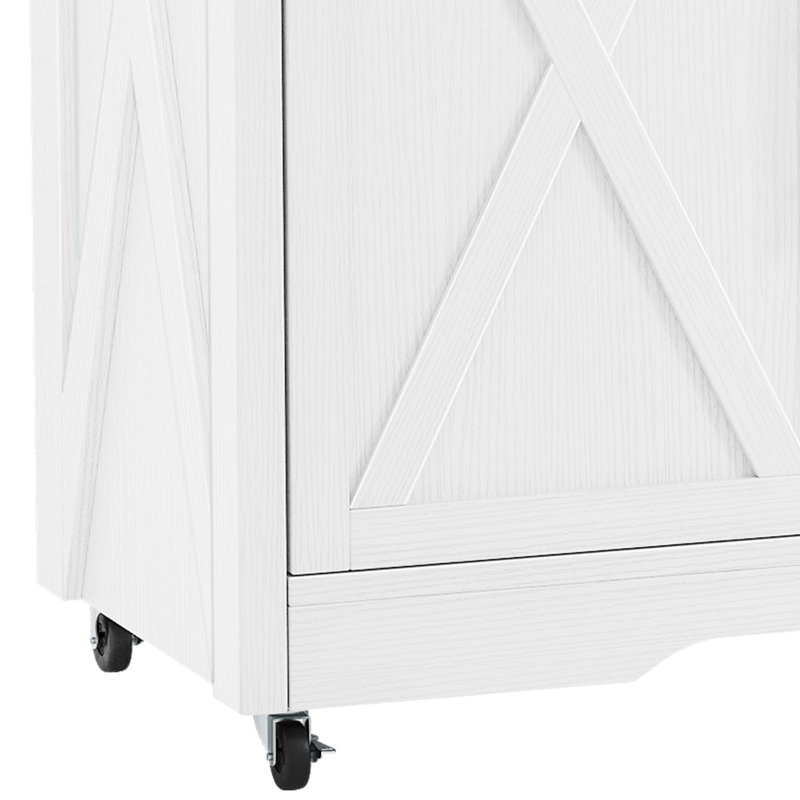 Chariot pour îlot de cuisine avec prises de courant l 47,2 po Cottrill