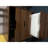 Compact Walnut Makeup Vanity With Modern Design And Practical Storage Stylish Convenient Options-424062722