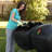 100 Gallons Odor Resistant Outdoor Tumbler Composter with Latching Lid