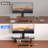 Dual Monitor Stand Riser, 32.28Inch Large Monitor Stands For 2 Monitors, Computer Monitor Stand, Wooden Desktop Oraganizer Shelf For Office Desk Computer,TV,Laptop