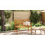 Solid Wood Outdoor Bench