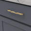 Poignée pour appareil Trellis Collection - Poignée d'armoire centrale à centrale en laiton brossé 12 po - Quincaillerie traditionnelle pour tiroirs et armoires-122610208-122610221