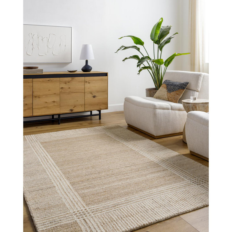 Arvid Handmade Area Rug, Rectangle 8' x 10'