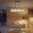 Azal 4 - Light Kitchen Island Square / Rectangle Chandelier