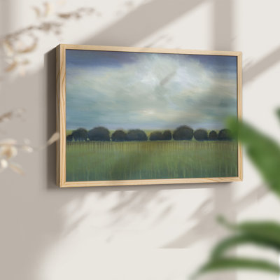 Greener Pastures -Framed Print - Restickable