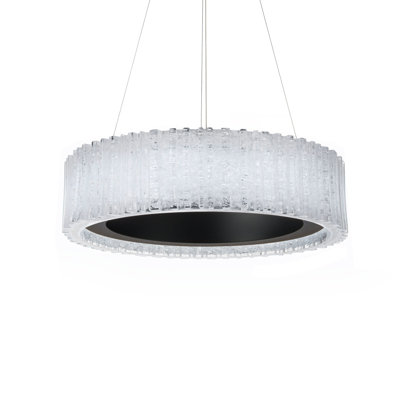 Rhiannon Dimmable LED Drum Chandelier