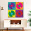 Bonbons, disques vinyle, impression sur toile-92860950