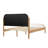 Ardin Solid Wood Bed With Boucle Upholstery-372184699-372184697
