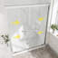Porte de douche coulissante double en nickel brossé à installation double réversible de 55 à 60 po x H 72 po, structure en alliage d'aluminium, verre trempé de 1/4 po (6 mm) avec membrane antidéflagrante, installation facile