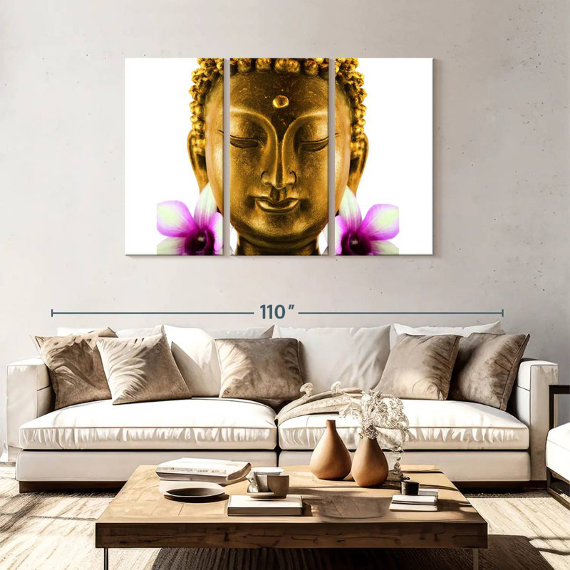 Adella Flowering Buddha, 48" H x 74" W
