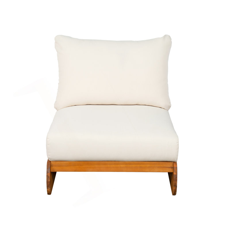 Fauteuil club Lazy, Beige