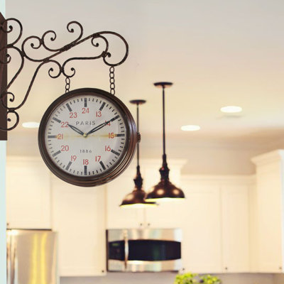 Matt Metal Wall Clock