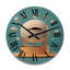 Horloge murale surdimensionnée en bois-458587457
