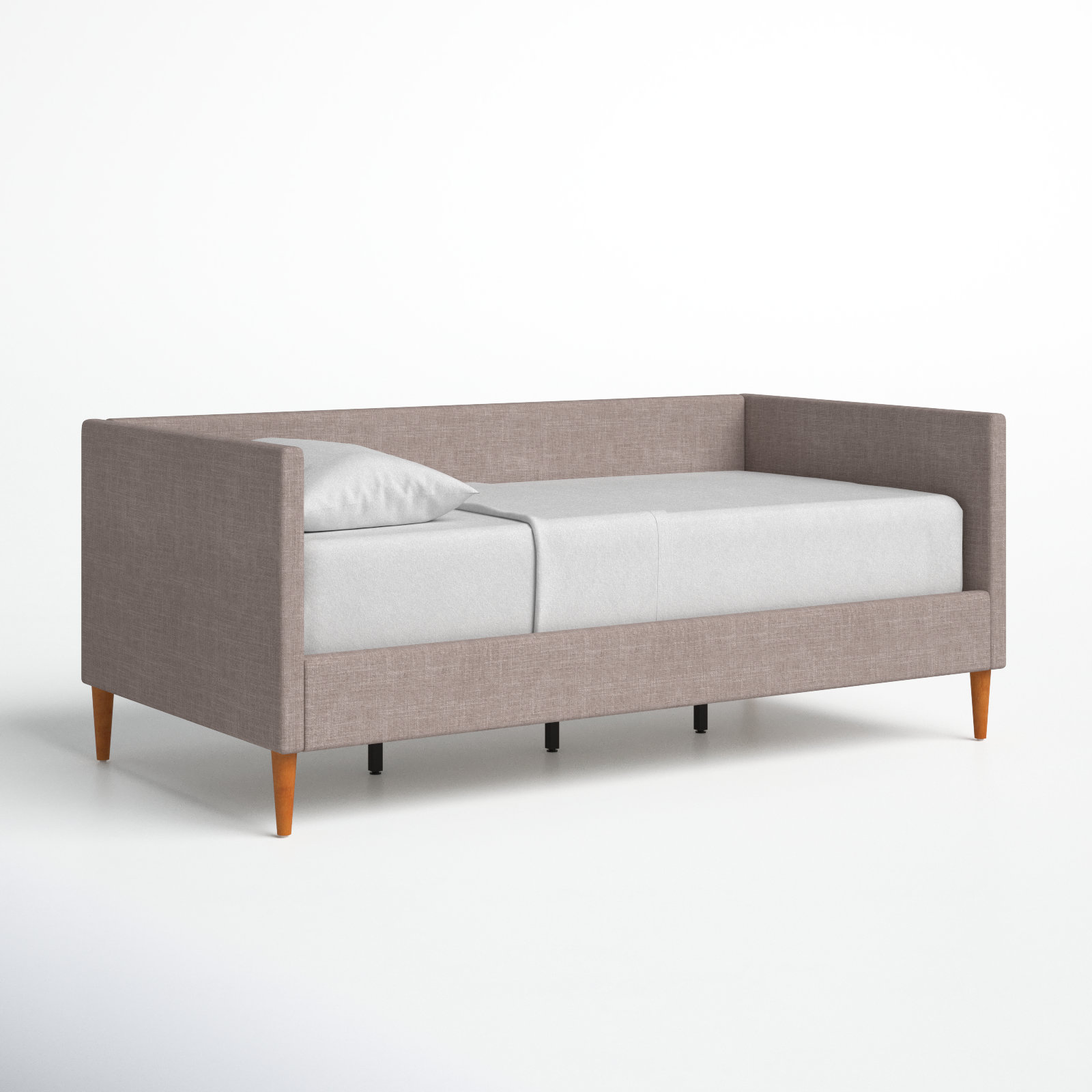 Oslo Twin Daybed, Dark Gray Linen