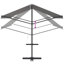 VidaXL 300cm D Polyester Cover Retractable Freestanding Awning-126703881-126703880
