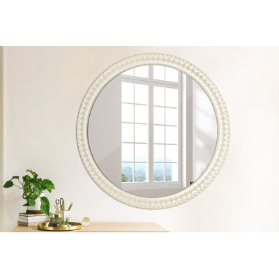 Huldar Glass Flat Wall Mirror