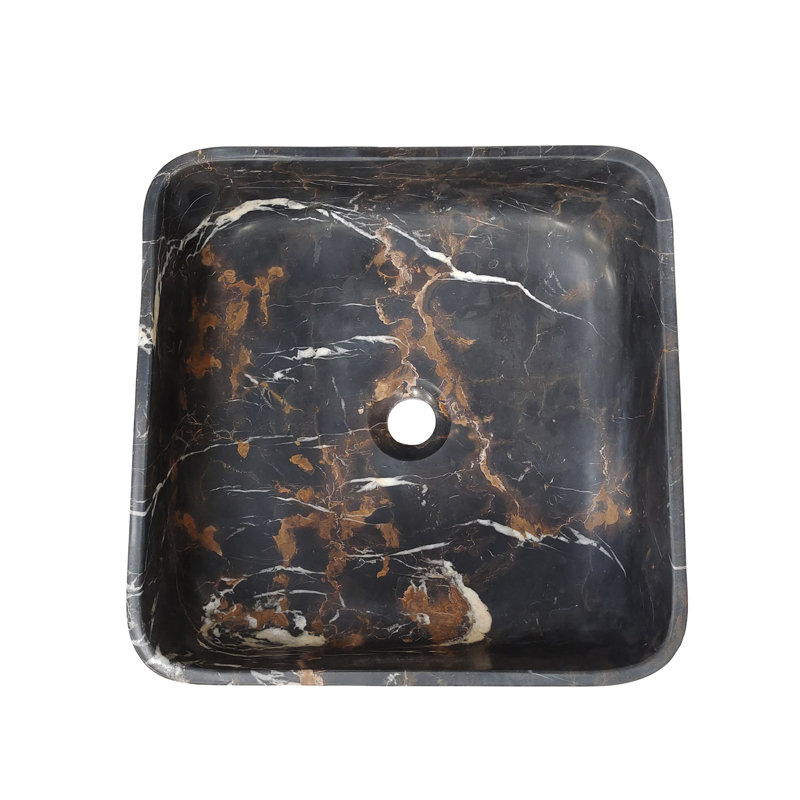 Barclay Maxton 15.75'' Marble Square Bathroom Sink