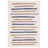 Calico Shag Performance Striped Rug
