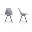 4 Rivas Velvet Upholstered Dining Chairs-866300086-935542349