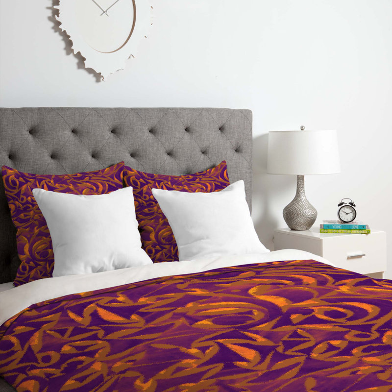 Ensemble de housse de couette de jardin, Housse de couette simple / simple TG et 1 taie dé