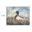 Canvas Wall Decor with Duck Image and Distressed Finish